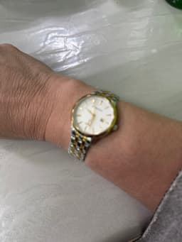 Rossini Two-Tone Dress Watch - AI says Real